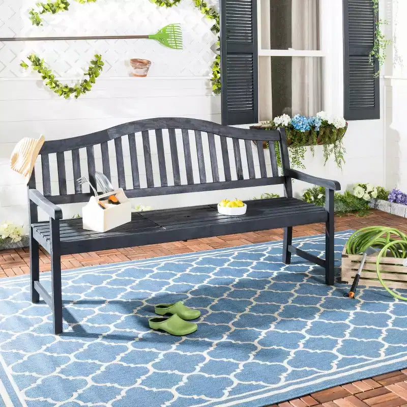 Banc de patio Mischa - Extérieur - FOX6703 - Safavieh Couture
