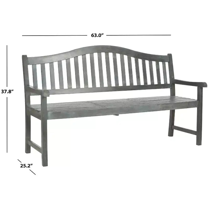 Banc de patio Mischa - Extérieur - FOX6703 - Safavieh Couture