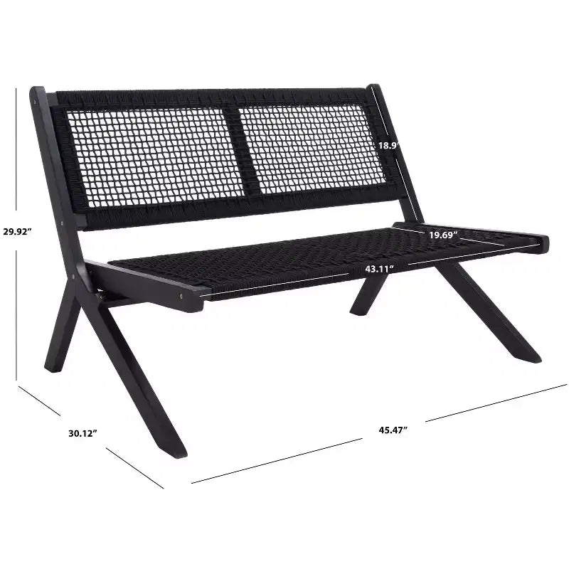 Banc d'extérieur Kobina - Extérieur - PAT7304 - Safavieh