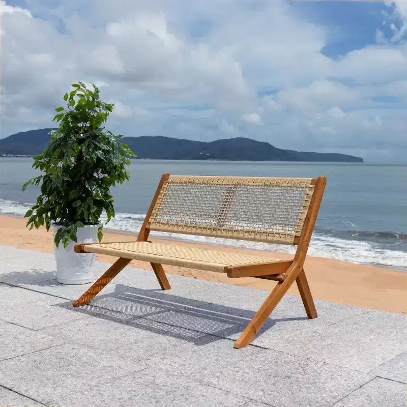Banc d'extérieur Kobina - Extérieur - PAT7304 - Safavieh