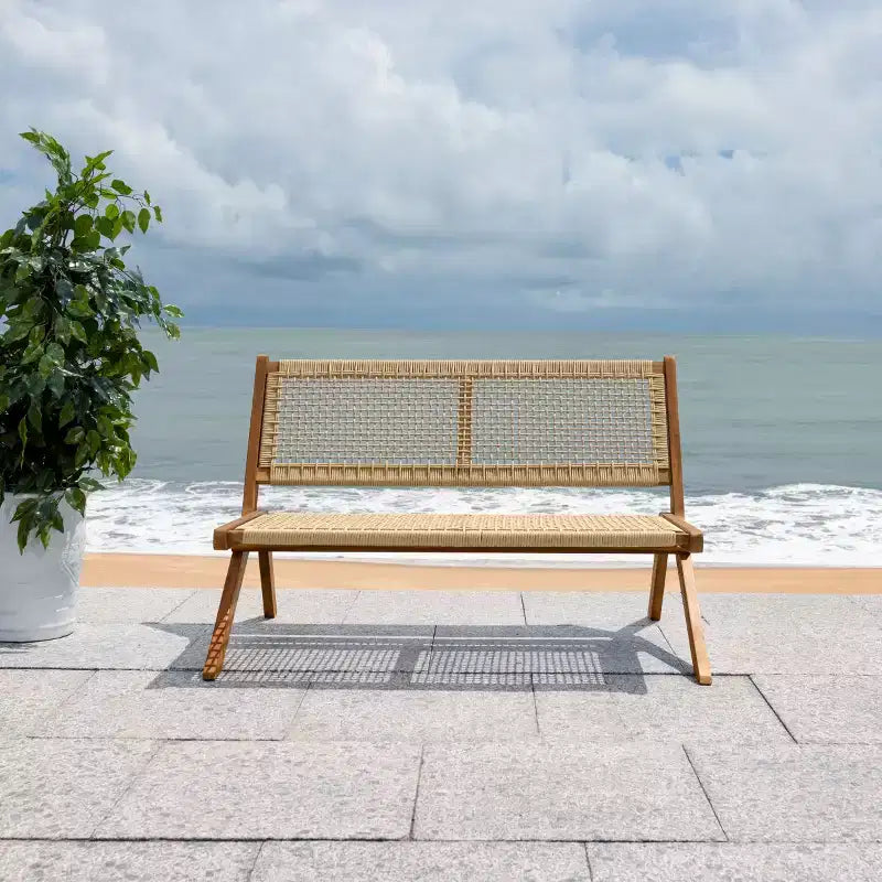 Banc d'extérieur Kobina - Extérieur - PAT7304 - Safavieh