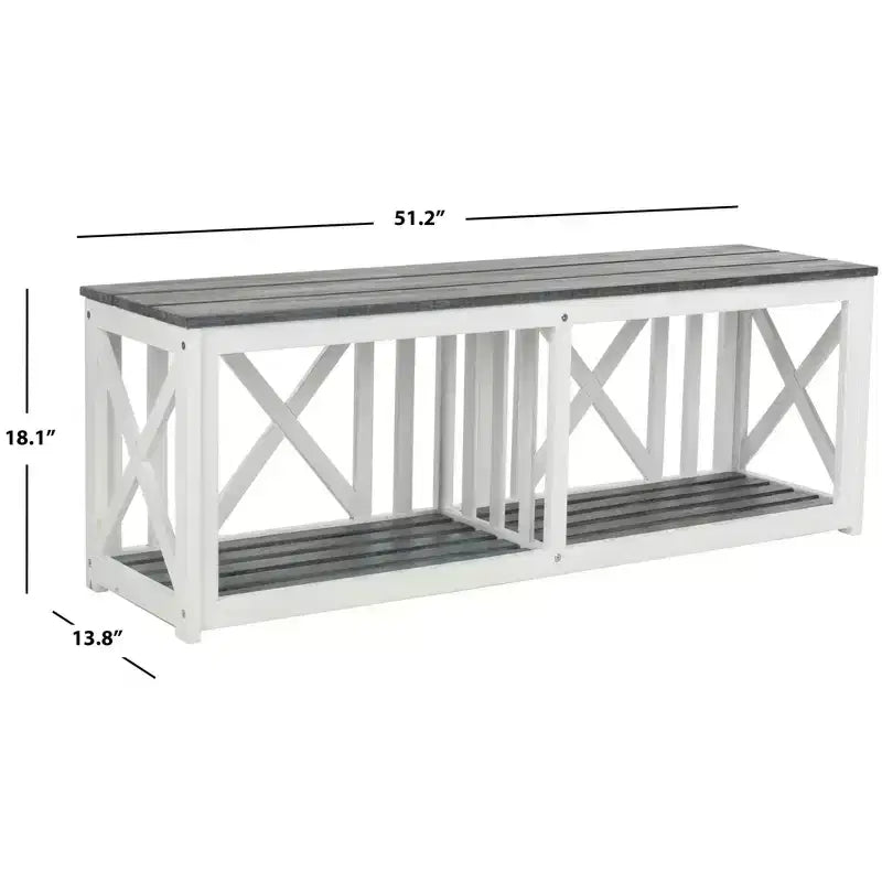 Banc Branco - Extérieur - FOX6706 - Safavieh Couture
