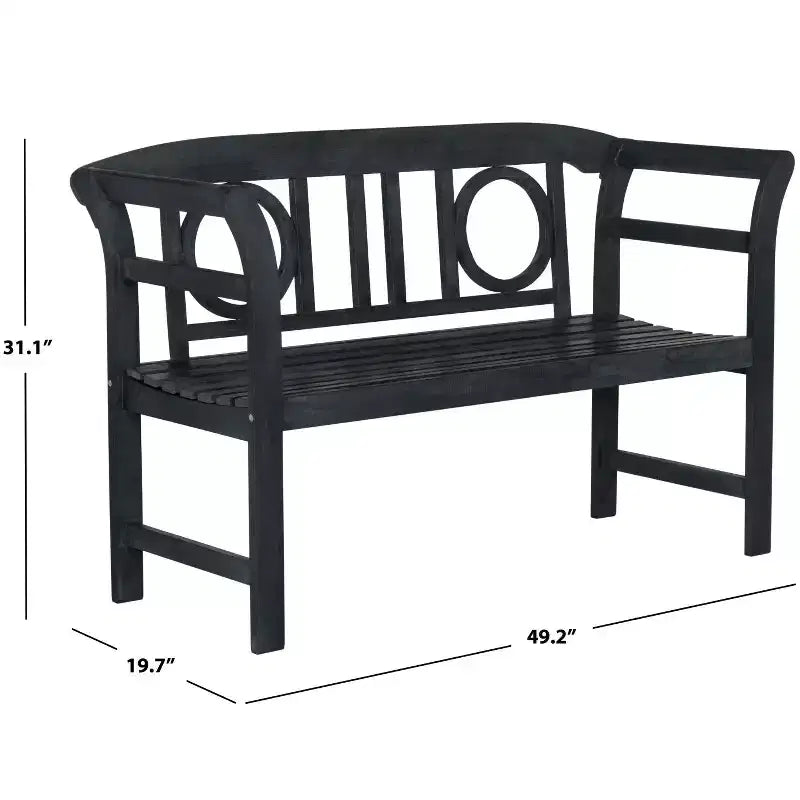 Banc 2 places Moorpark - Extérieur - PAT6743 - Safavieh