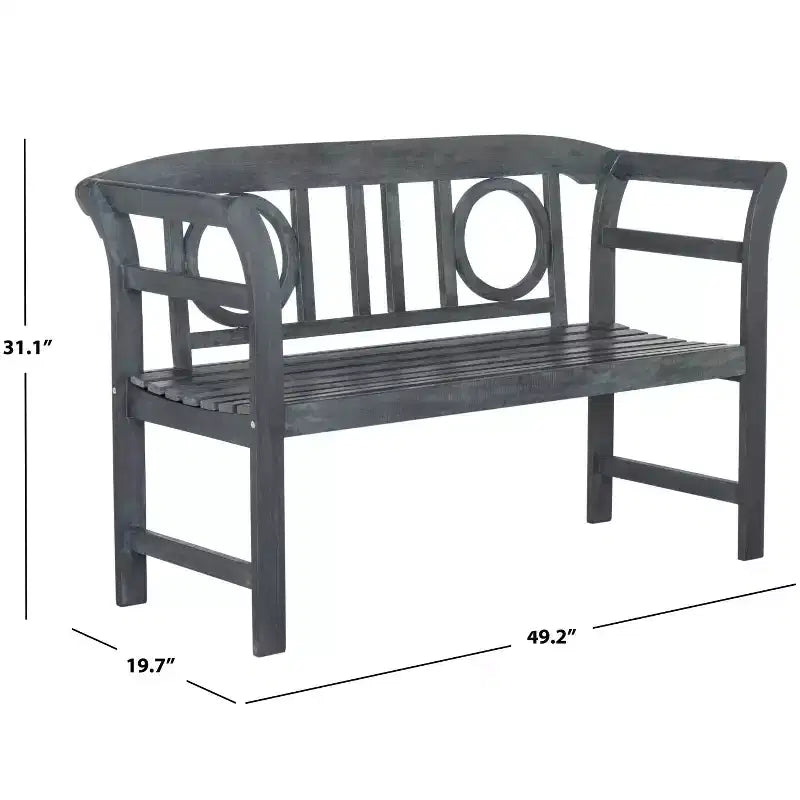 Banc 2 places Moorpark - Extérieur - PAT6743 - Safavieh