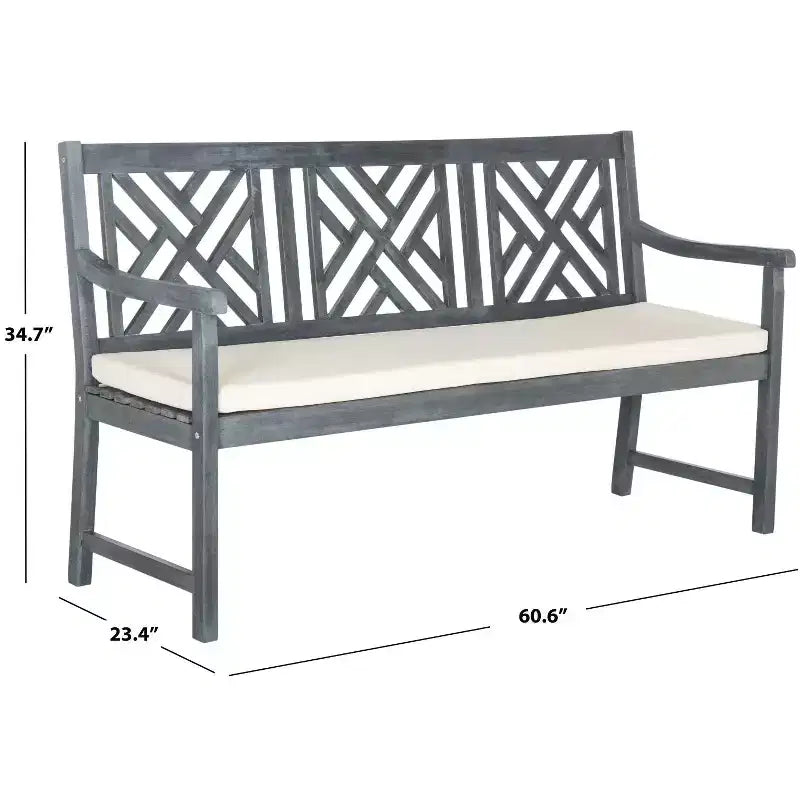 Banc 3 places Bradbury - Extérieur - PAT6738 - Safavieh