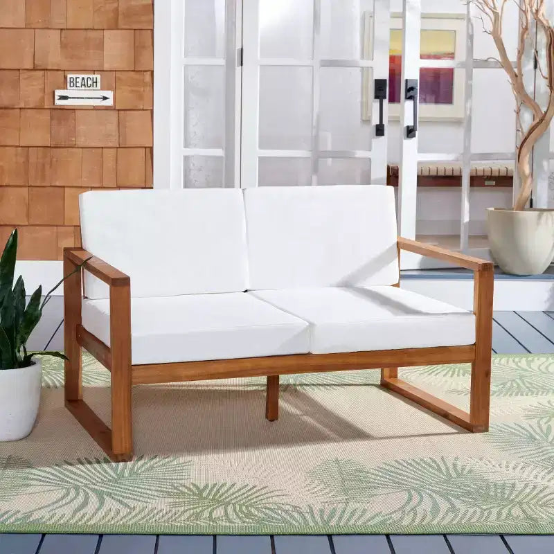 Banc d'extérieur Emiko - Extérieur - PAT7302 - Safavieh