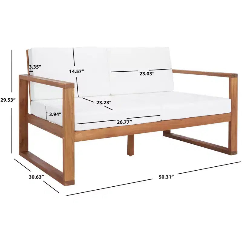 Banc d'extérieur Emiko - Extérieur - PAT7302 - Safavieh