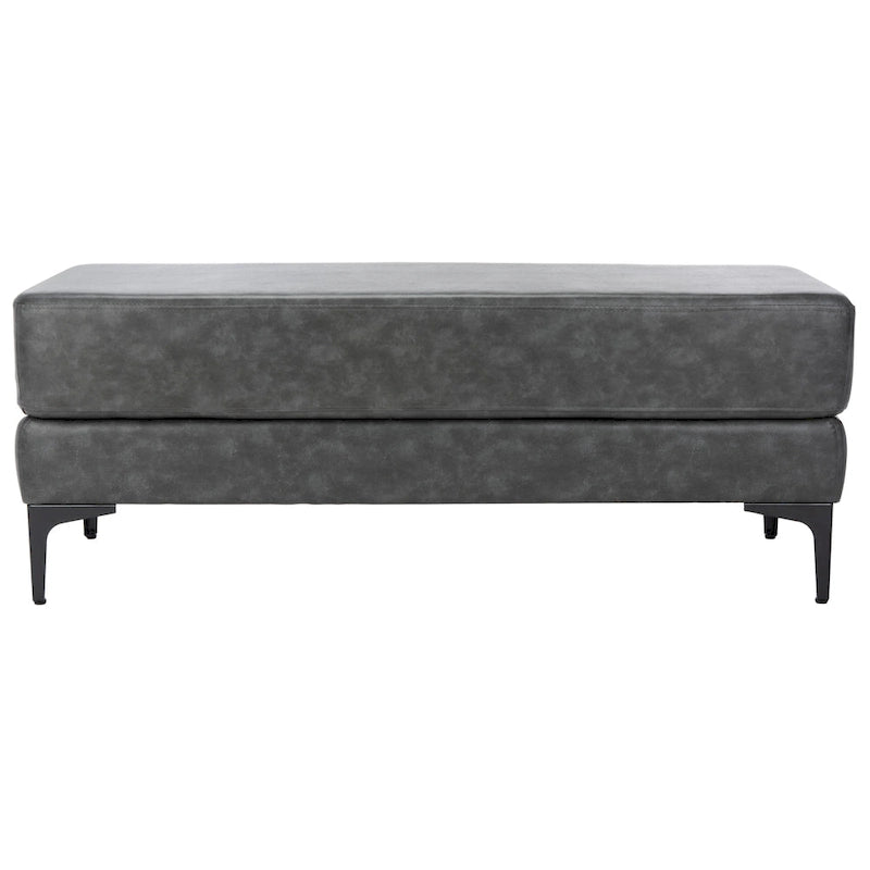 Banc rectangulaire Roena SAFAVIEH – 48 x 18 x 18 – 48L x 18P x 18H