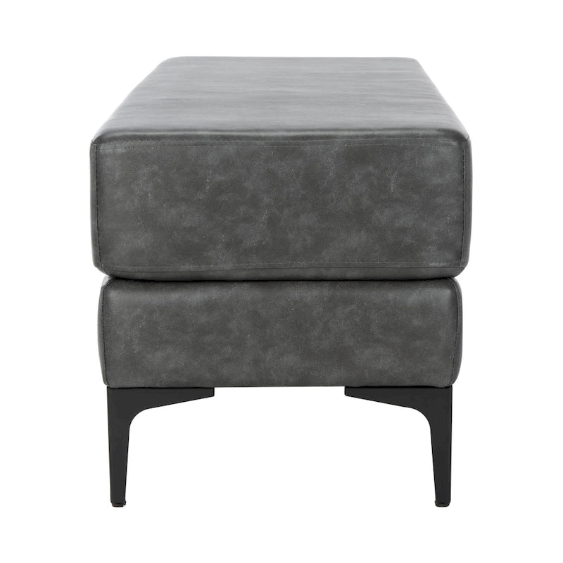 Banc rectangulaire Roena SAFAVIEH – 48 x 18 x 18 – 48L x 18P x 18H