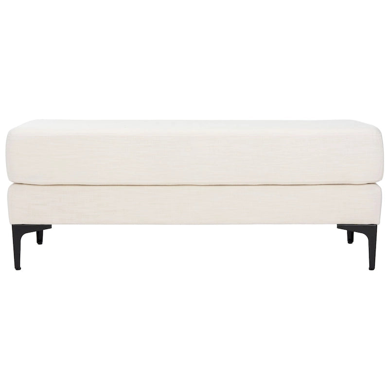 Banc rectangulaire Roena SAFAVIEH – 48 x 18 x 18 – 48L x 18P x 18H