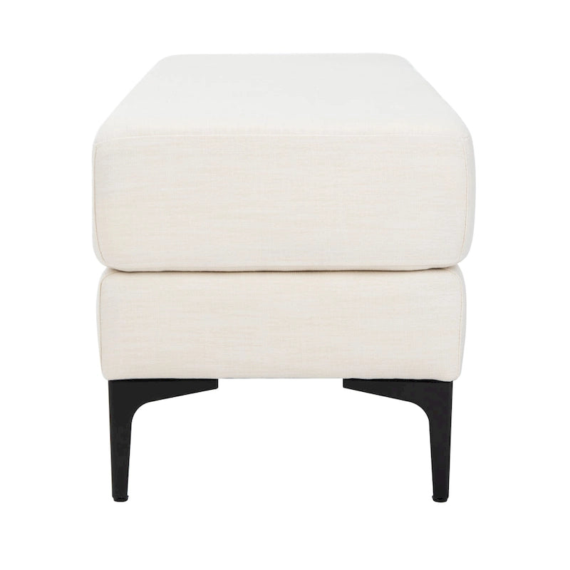 Banc rectangulaire Roena SAFAVIEH – 48 x 18 x 18 – 48L x 18P x 18H
