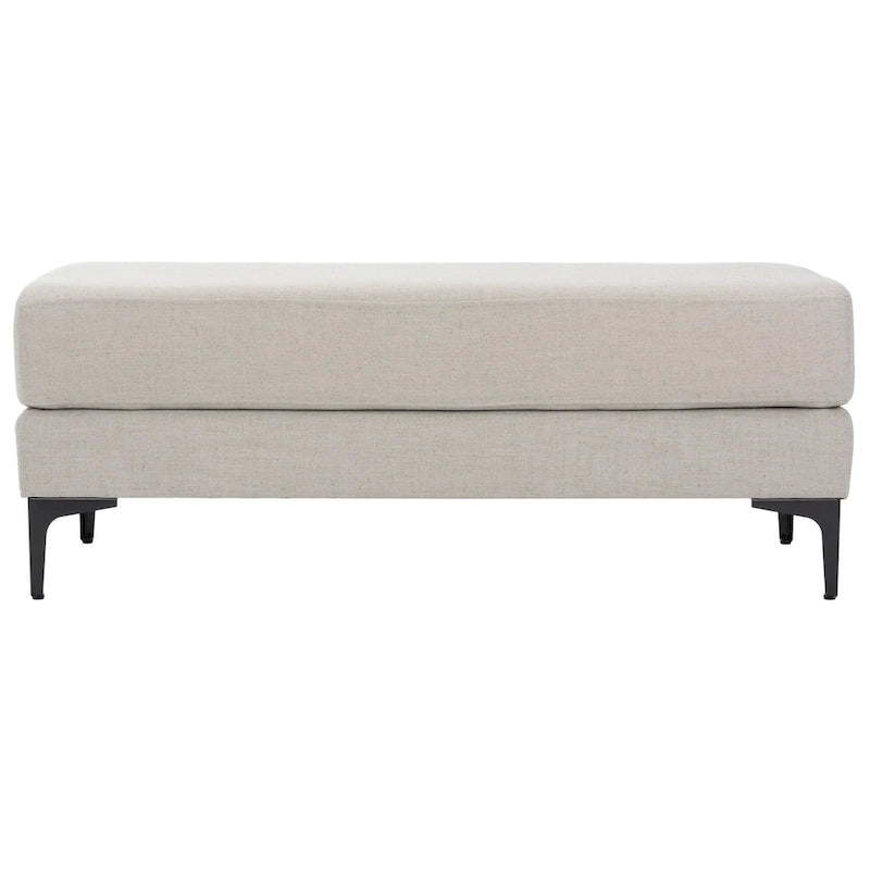 Banc rectangulaire Roena SAFAVIEH – 48 x 18 x 18 – 48L x 18P x 18H