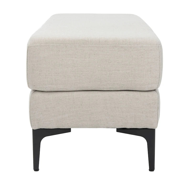 Banc rectangulaire Roena SAFAVIEH – 48 x 18 x 18 – 48L x 18P x 18H