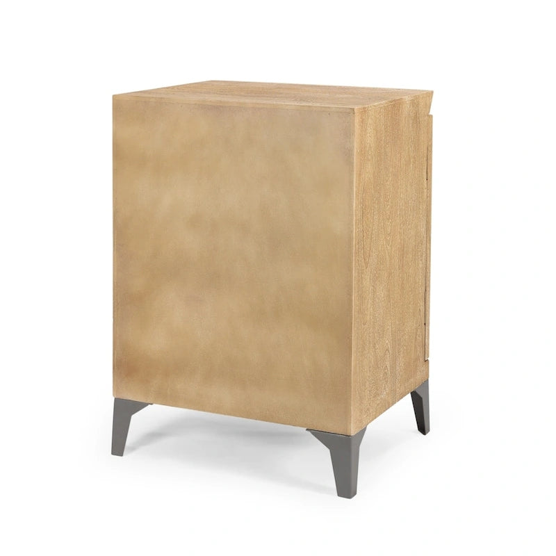 Meuble de rangement Glover Boho en manguier fabriqué à la main par Christopher Knight Home