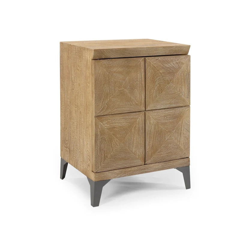 Meuble de rangement Glover Boho en manguier fabriqué à la main par Christopher Knight Home
