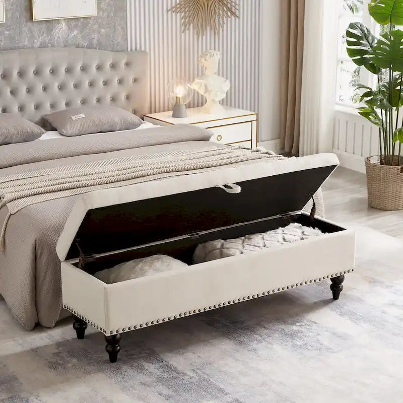 Banc de lit 59 avec rangement