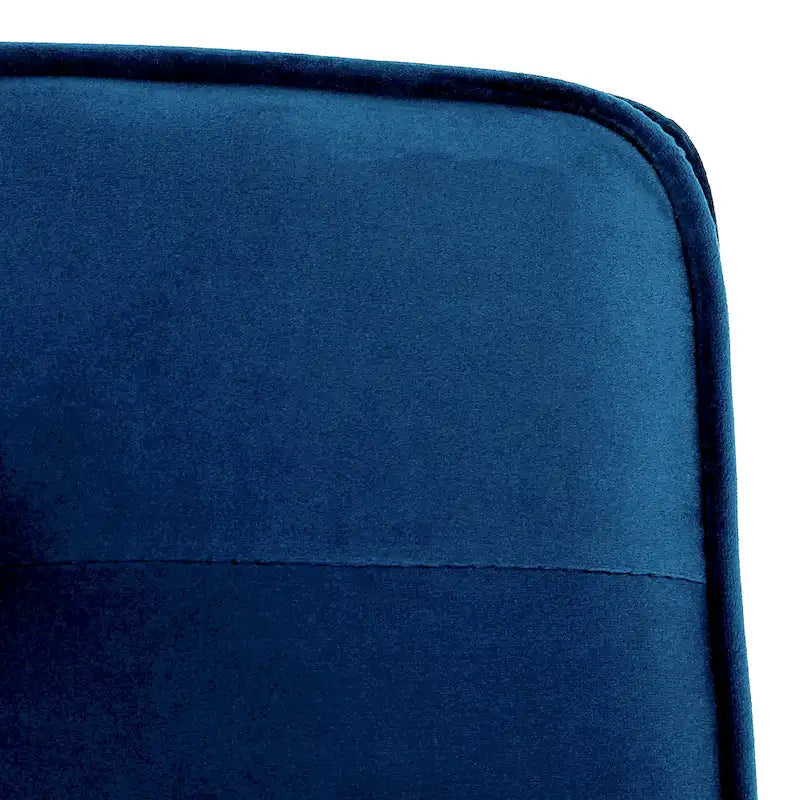 Banc rembourré en velours capitonné Kipp