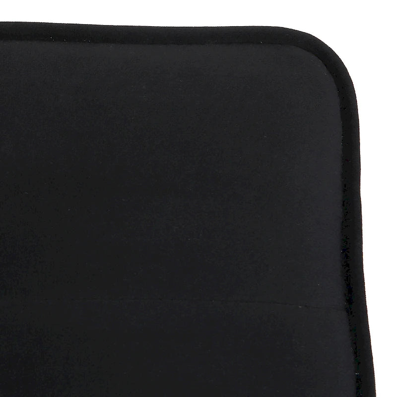 Banc rembourré en velours capitonné Kipp