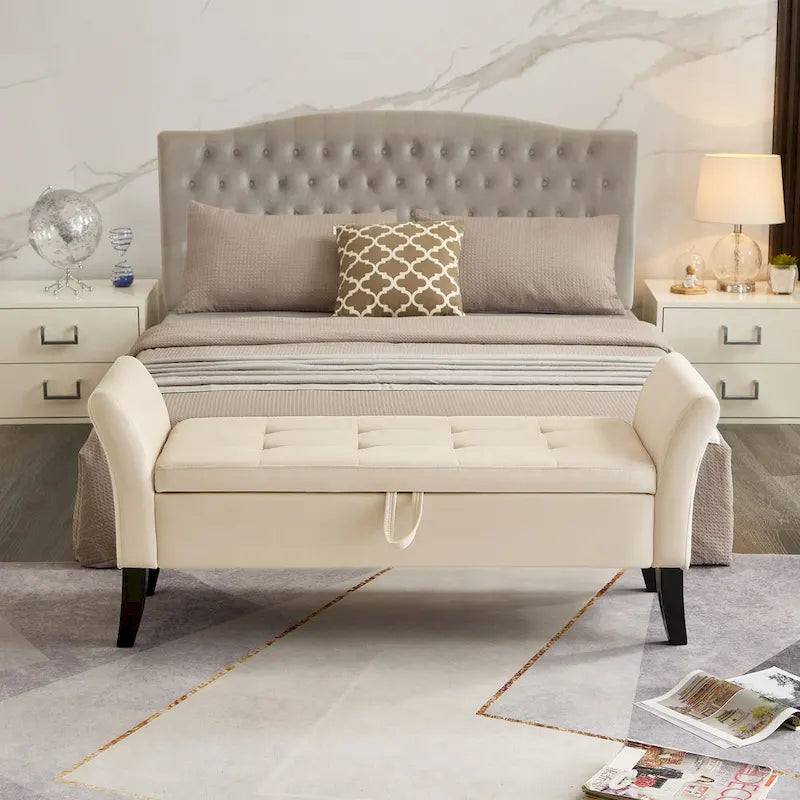 Banc de rangement armé Aukfa pour chambre à coucher, entrée, salon