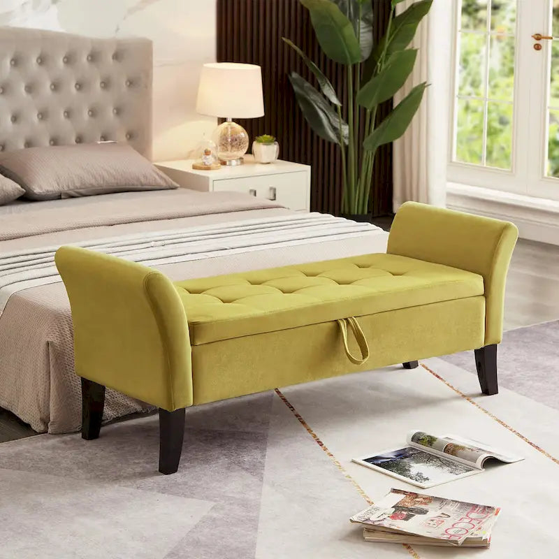 Banc de rangement armé Aukfa pour chambre à coucher, entrée, salon