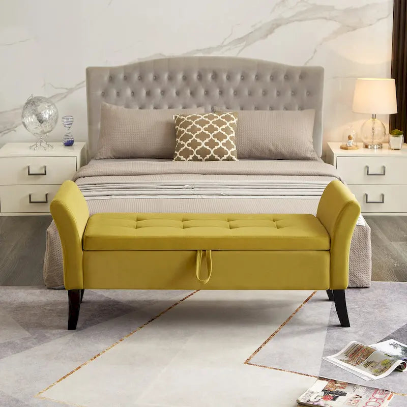 Banc de rangement armé Aukfa pour chambre à coucher, entrée, salon