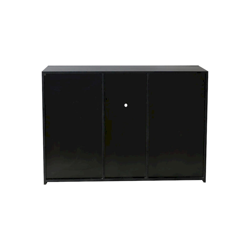 Buffet de salle à manger avec meuble de rangement et lumières LED