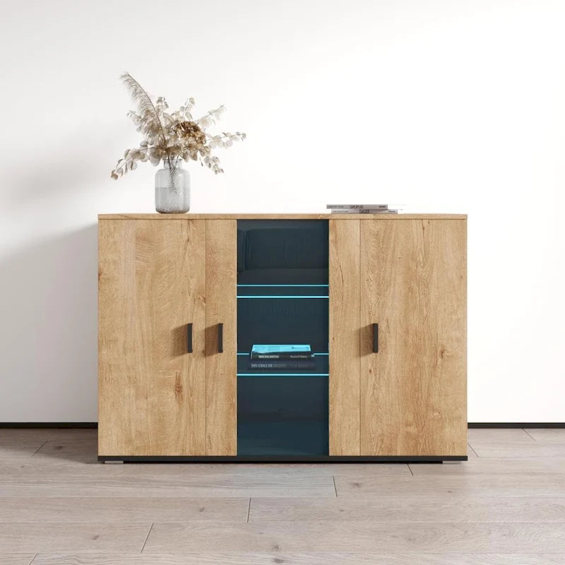 Bahut moderne modulaire 3D Soho S7 de 47 pouces