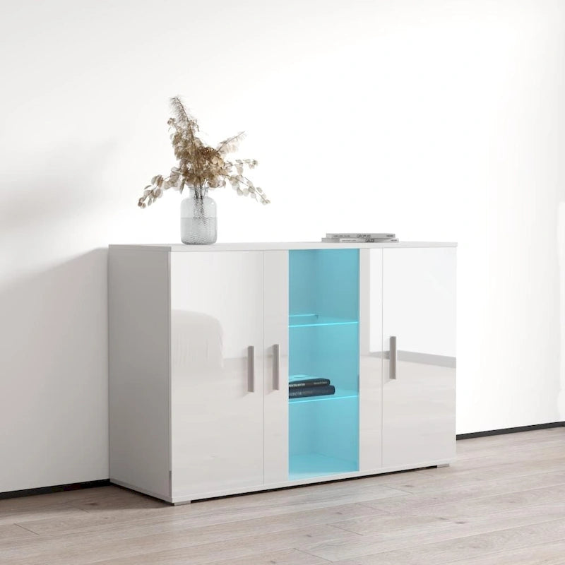 Bahut moderne modulaire 3D Soho S7 de 47 pouces