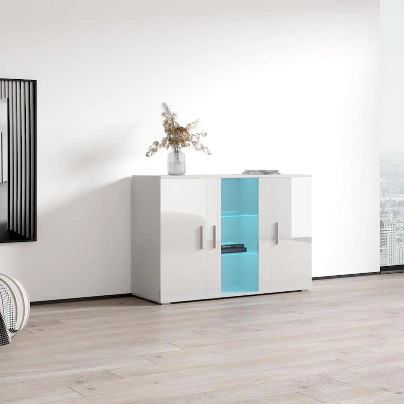 Bahut moderne modulaire 3D Soho S7 de 47 pouces
