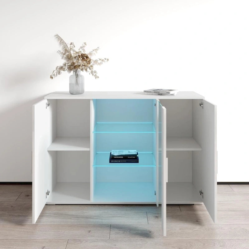 Bahut moderne modulaire 3D Soho S7 de 47 pouces