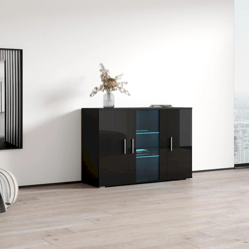 Bahut moderne modulaire 3D Soho S7 de 47 pouces