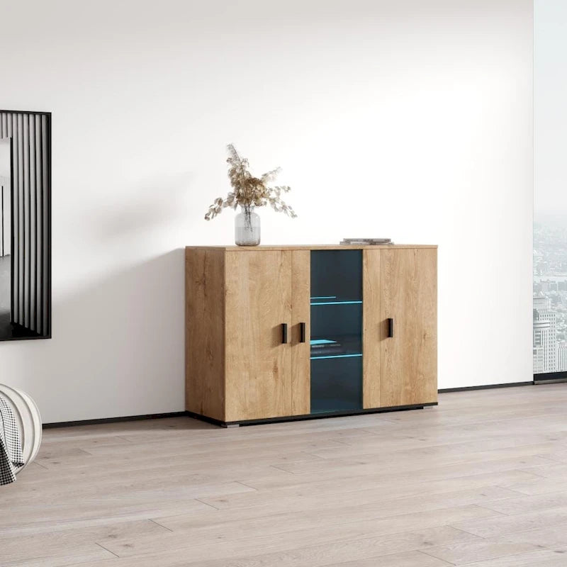 Bahut moderne modulaire 3D Soho S7 de 47 pouces