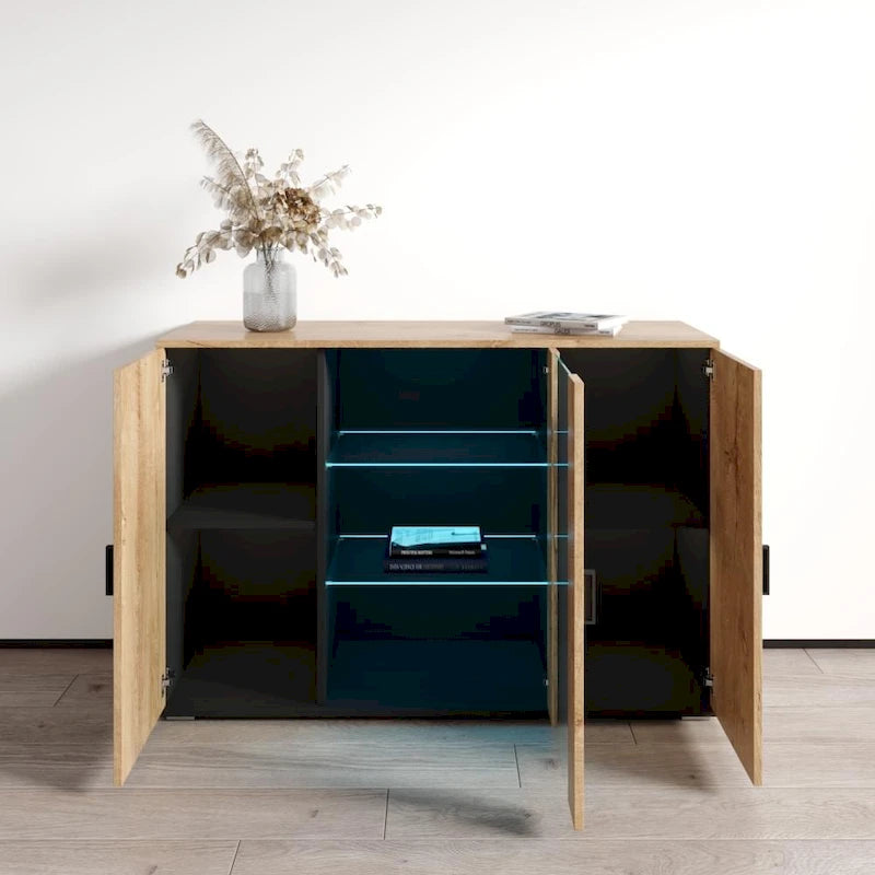 Bahut moderne modulaire 3D Soho S7 de 47 pouces