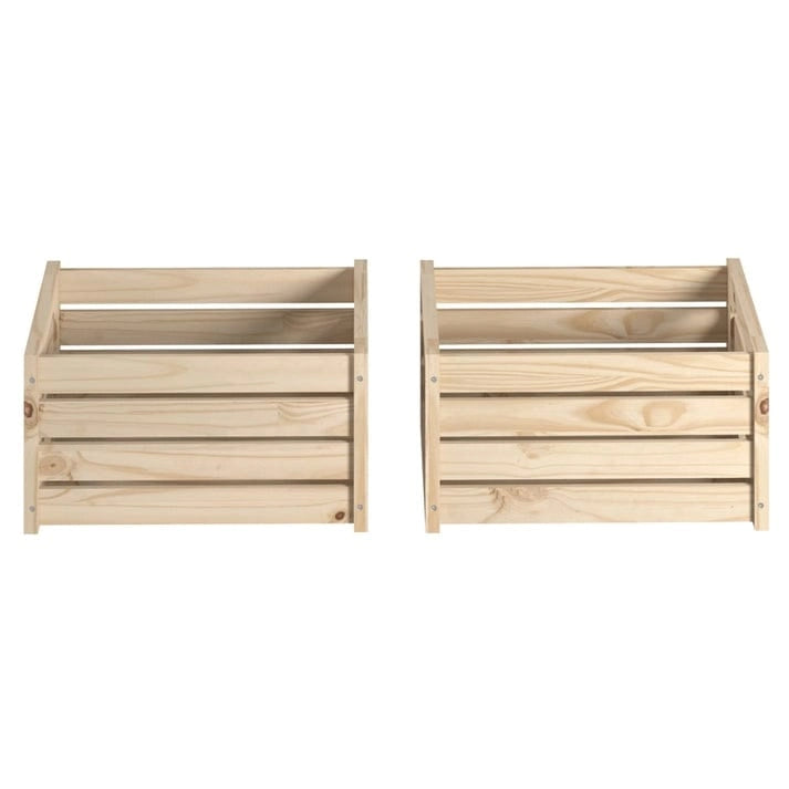 Caisse à lattes (lot de 2)