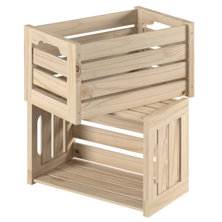 Caisse à lattes (lot de 2)