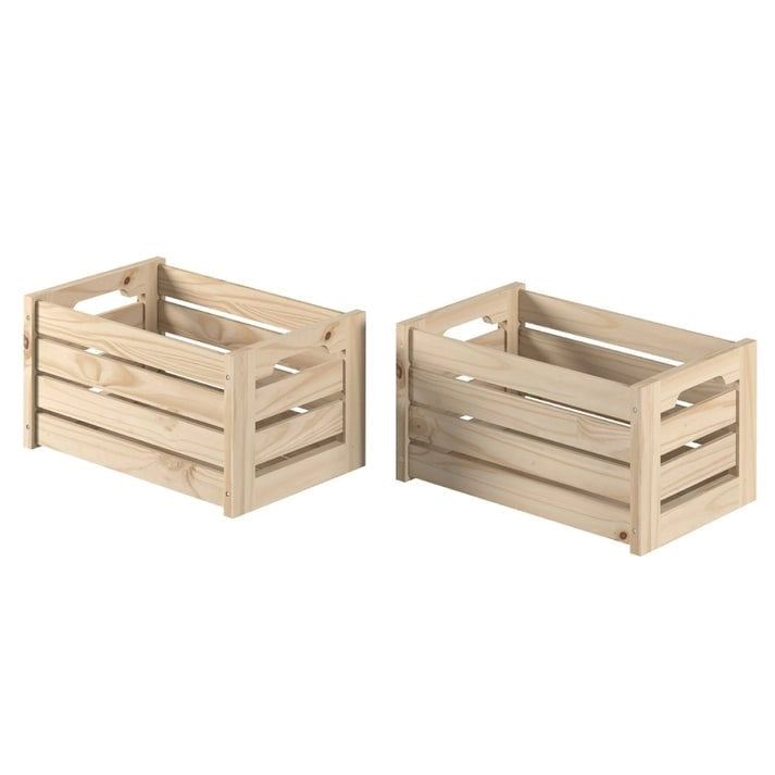 Caisse à lattes (lot de 2)
