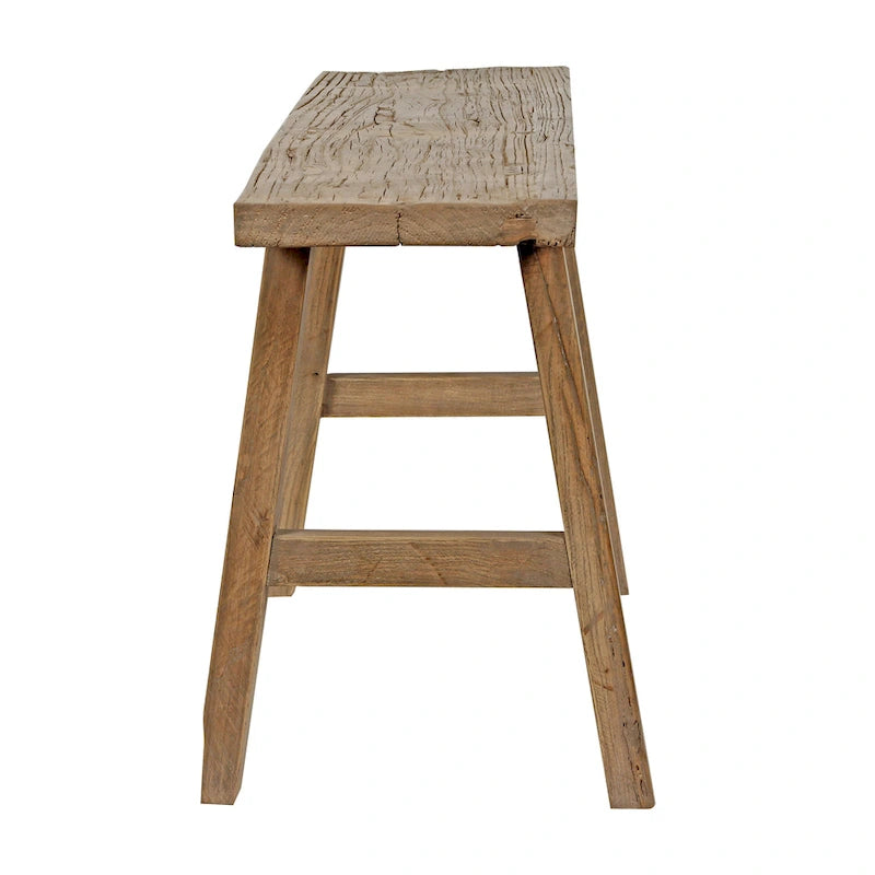 Banc Elmwood Artissance 43 po long x 10 po large, bois naturel - 9'6 x 12'11