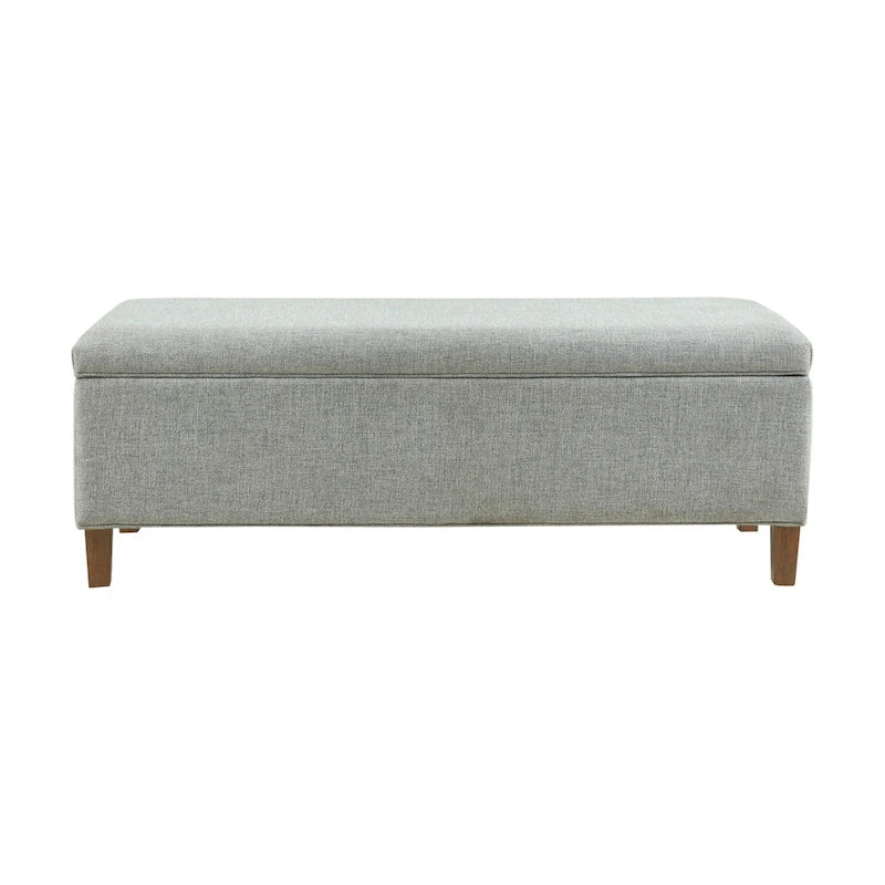Banc de rangement d'appoint Marcie Blue Soft Close INK+IVY
