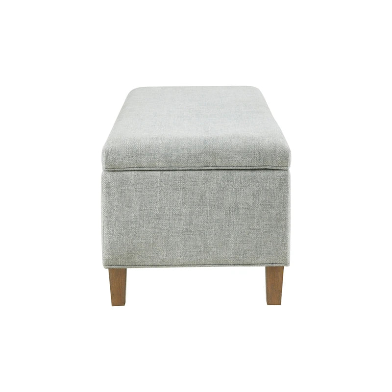 Banc de rangement d'appoint Marcie Blue Soft Close INK+IVY