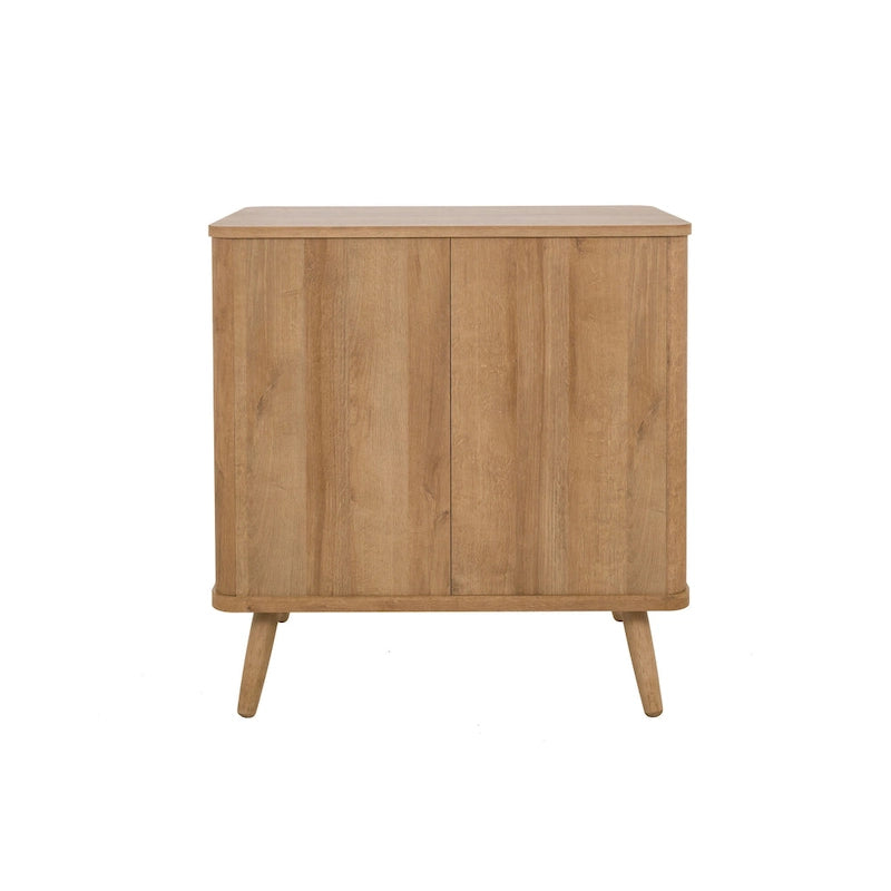 Thelma KD Rotin Petit Meuble 1 Tiroir 2 Portes