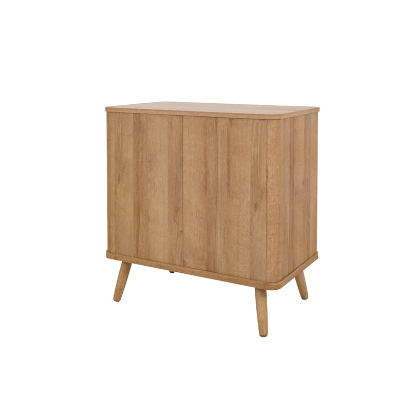 Thelma KD Rotin Petit Meuble 1 Tiroir 2 Portes