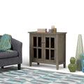 WYNDENHALL Norfolk ARMOIRE BASSE TRANSITIONNELLE EN BOIS MASSIF de 81 cm de large - 81 cm (L) x 36 cm (P) x 79 cm (H)