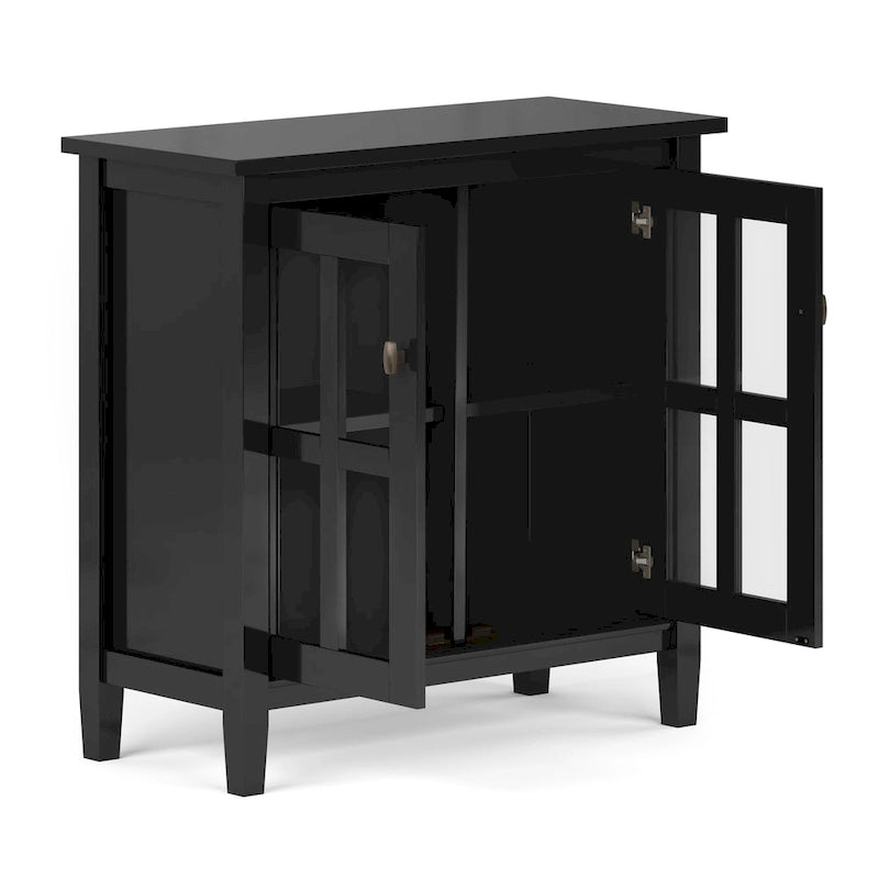 WYNDENHALL Norfolk ARMOIRE BASSE TRANSITIONNELLE EN BOIS MASSIF de 81 cm de large - 81 cm (L) x 36 cm (P) x 79 cm (H)