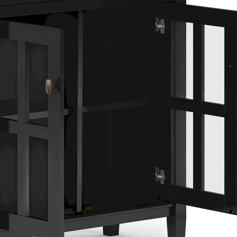 WYNDENHALL Norfolk ARMOIRE BASSE TRANSITIONNELLE EN BOIS MASSIF de 81 cm de large - 81 cm (L) x 36 cm (P) x 79 cm (H)