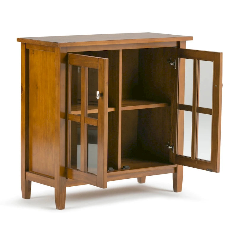 WYNDENHALL Norfolk ARMOIRE BASSE TRANSITIONNELLE EN BOIS MASSIF de 81 cm de large - 81 cm (L) x 36 cm (P) x 79 cm (H)