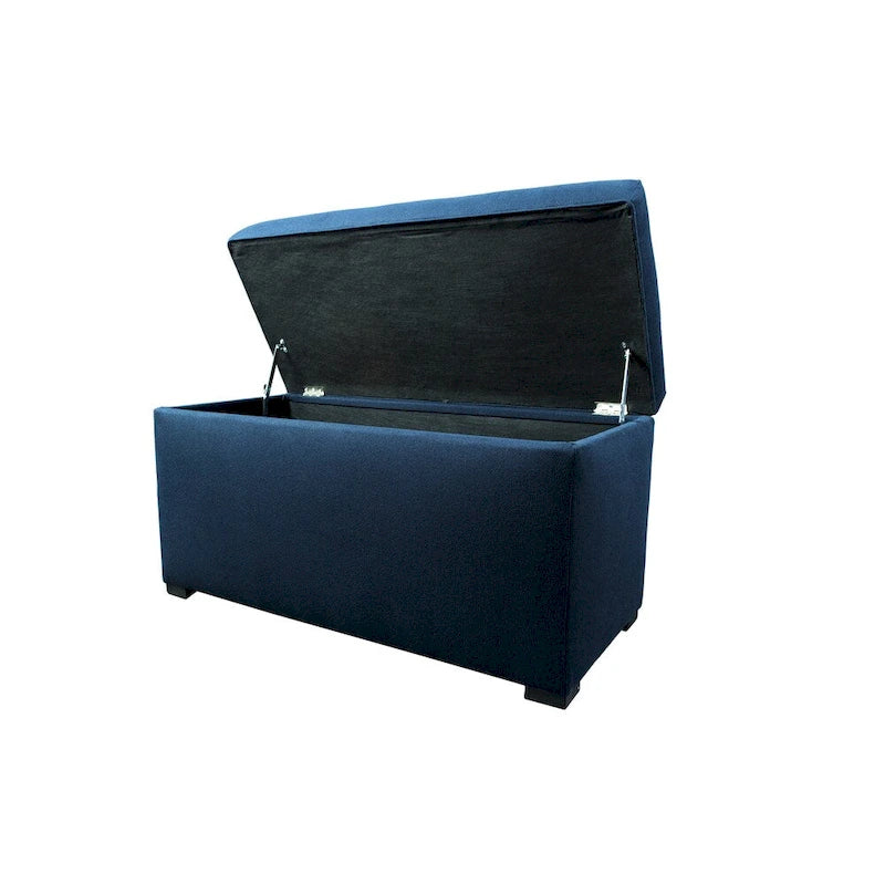 Banc de rangement Angela 8 boutons capitonné Dawson7 MJL Furniture