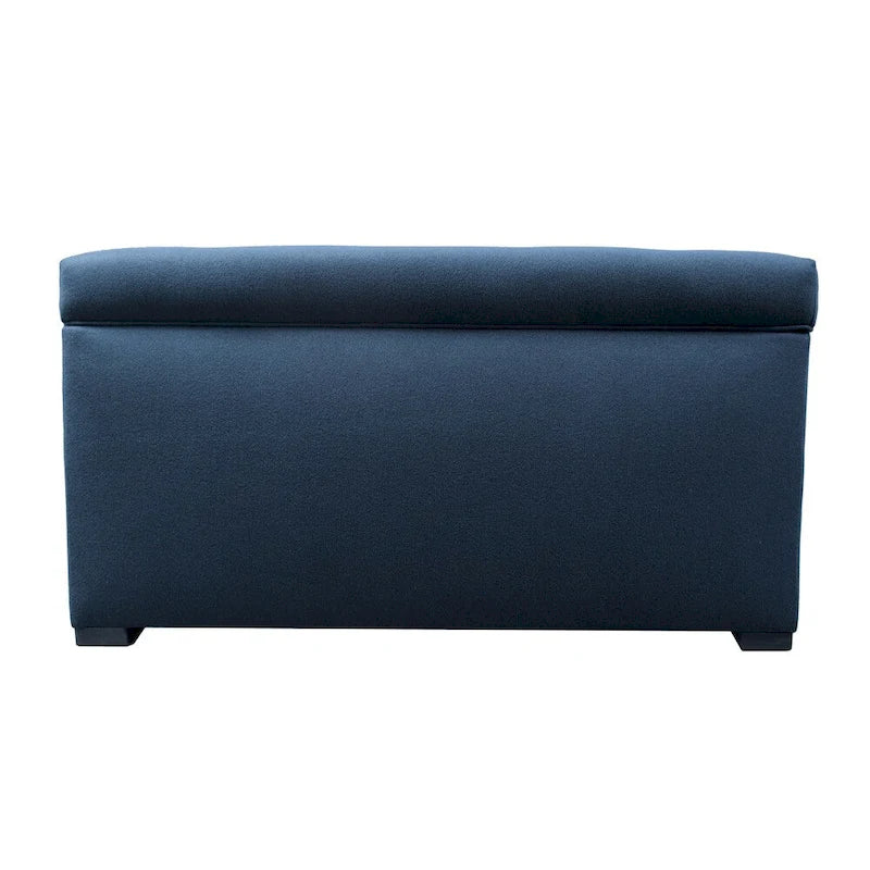 Banc de rangement Angela 8 boutons capitonné Dawson7 MJL Furniture