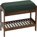 Banc à chaussures en bois - 34P x 83,5L x 40H