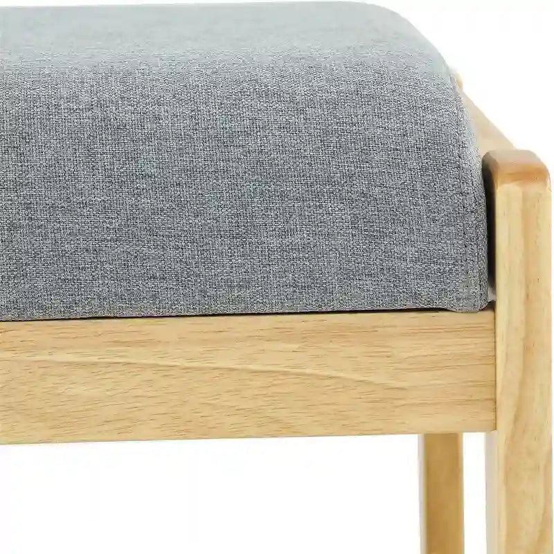 Banc à chaussures en bois - 34P x 83,5L x 40H