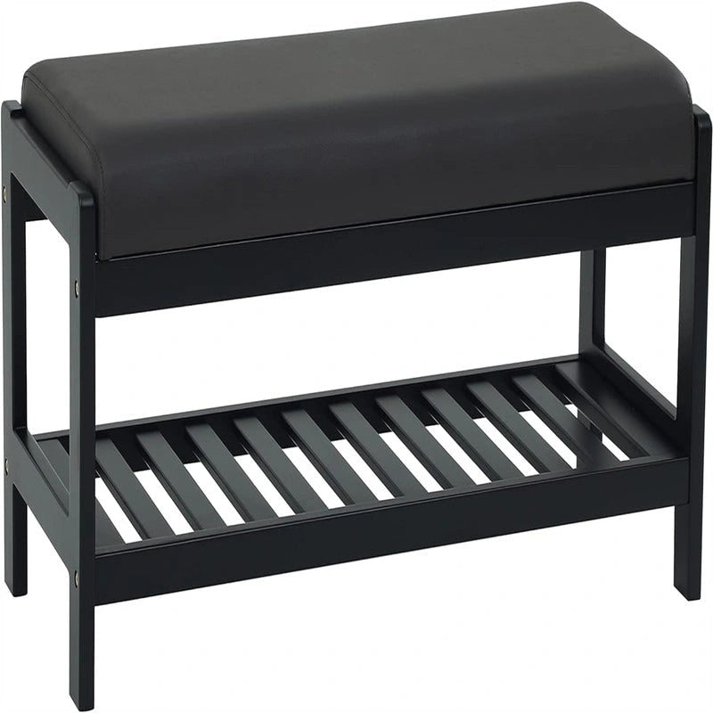 Banc à chaussures en bois - 34P x 83,5L x 40H